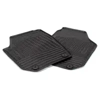 ORIGINAL Skoda rubber mats Floor mats Car mats Fabia 2 from 2010 4-piece 5J1061550