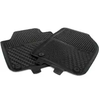 ORIGINAL Skoda Gummimatten Fu&szlig;matten Automatten Fabia 3 (NJ) vorne 2-teilig 6V1061551