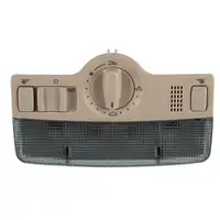 ORIGINAL Skoda interior light, beige, Octavia 2 with sunroof, model year 2009-2013, 1J0947105J 4K1
