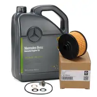 5L ORIGINAL 5W-30 MB 229.51 Engine oil + oil filter SMART ForFour ForTwo (453) 0.9 90/109 hp