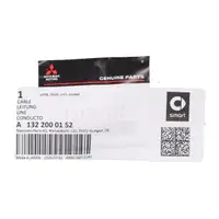 ORIGINAL Smart K&uuml;hlwasserrohr Wasserleitung Leitung ForTwo 451 1.0 84-102 PS 1322000152