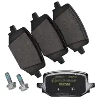 ORIGINAL Renault Bremsscheiben + TEXTAR Bremsbel&auml;ge Kangoo 3 bis 12.2023 hinten