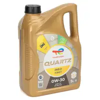 TOTAL QUARTZ INEO FIRST 0W-30 5 L + ORIGINAL Citroen Peugeot Ölfilter 1616399880