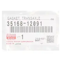 ORIGINAL Toyota Dichtung &Ouml;lwanne Automatikgetriebe Avensis T27 Auris E18 35168-12091