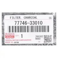 ORIGINAL Toyota Kraftstofffilter Benzinfilter Yaris P9 1.0-1.8 VVTi 7774633010