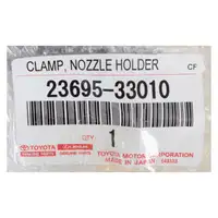 ORIGINAL Toyota D&uuml;senhalter Einspritzd&uuml;se Auris E15 Corolla 1.4 D-4D 23695-33010