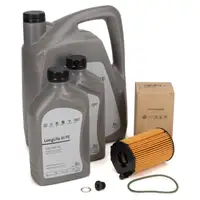 7L ORIGINAL AUDI VW 0W30 engine oil + oil filter A4 B8 A5 A6 C7 A7 Q5 8RB Q7 Touareg 3.0 TDI