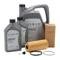 7L ORIGINAL AUDI VW 0W30 engine oil + oil filter A4 B7 B8 A5 C6 C7 A7 Q5 8RB Q7 4LB Touareg 7P