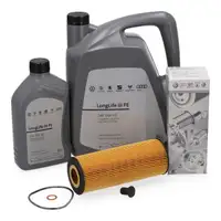 6L ORIGINAL AUDI VW 0W30 Motoröl + Ölfilter A4 B5 B6 B7 A6 C5 A8 4D Passat B5 B5.5 2.5 TDI