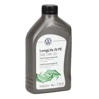4L 4 liters ORIGINAL VW engine oil Oil 0W-20 LONGLIFE IV FE 508.00 509.00 GS60577C2
