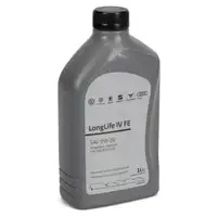 1L 1 Liter ORIGINAL VW Motoröl Öl 0W-20 LONGLIFE IV FE 508.00 509.00 GS60577M2