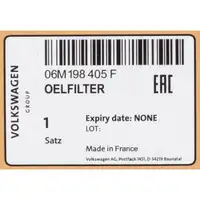 ORIGINAL Audi VW Porsche Ölfilter Touareg 3.0 TSI Q5 Q7 Cayenne Macan 2.9-4.0 06M198405F