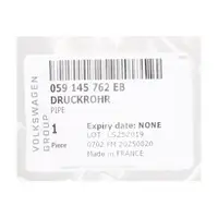ORIGINAL Audi VW Druckrohr Ansaugbr&uuml;cke A4 B7 A6 C6 Touareg 7L 2.7-3.0D 059145762EB