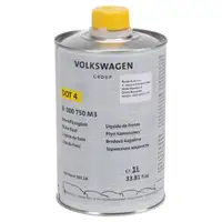 1L ORIGINAL AUDI VW SEAT SKODA Bremsflüssigkeit DOT 4 B000750M3 - 1 Liter