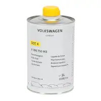 1L 1 Liter ORIGINAL AUDI VW SEAT SKODA Bremsfl&uuml;ssigkeit DOT 4 VW NORM 501 14 B000750M3