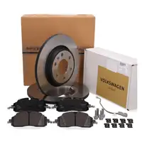 ORIGINAL VW Bremsscheiben + Bremsbel&auml;ge + Sensor Transporrter T7 hinten