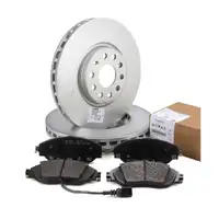 ORIGINAL VW Bremsscheiben + Bremsbel&auml;ge + Sensor Tiguan / Allspace PR-1LW vorne