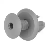 10x ORIGINAL VW Clip Innen-/Au&szlig;enverkleidung Artgrey Golf Passat T4 T5 T6 7H0867299 3U6
