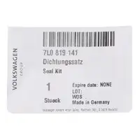 ORIGINAL VW Audi Dichtungssatz Standheizung T5 Touareg 7L Amarok Phaeton Q7 4LB 7L0819141