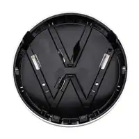 ORIGINAL VW Emblem Plakette Logo schwarz / chromglanz Caddy 4 PR: 6K0 vorne 2K5853600 DPJ