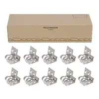 10x ORIGINAL VW F&uuml;hrung Halterung Bremsseil Bremszug Handbremsseil Handbremszug 1H0609734F