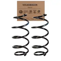 2x ORIGINAL VW Fahrwerksfeder Polo 9N 1.4 16V / FSI 86/101 PS vorne 6Q0411105T