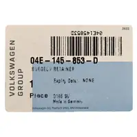 ORIGINAL VW Audi Seat Skoda Halteklammer Ladeluftschlauch Golf 8 T-Roc 1.0 TSI 04E145853D