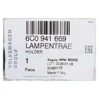 ORIGINAL VW Halter Lampentr&auml;ger Tagfahrleuchte Passat B8 / Variant Polo 6 6C0941669