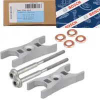 2x ORIGINAL VW D&uuml;senhalter Einspritzd&uuml;se + Dehnschraube + Dichtring Golf 7 8 1.6/2.0 TDI