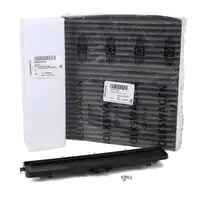 ORIGINAL VW Innenraumfilter ANTIALLERGEN + Abdeckung Golf 7 8 Passat B8 Tiguan Touran