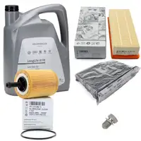 ORIGINAL VW inspection kit + 5L 0W30 engine oil for A3 8P Golf 5 6 Passat 1.9/2.0 TDI