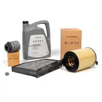 ORIGINAL VW inspection kit + 5L 0W30 engine oil for A3 8P Golf 6 Passat 1.2/1.4 TSI