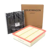 ORIGINAL VW Innenraumfilter + Luftfilter Crafter SX SY SZ 2.0 TDI 102-177 PS