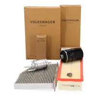 ORIGINAL VW Filterset 4-tlg Golf 5 6 Passat B6 B7 Tiguan 5N A3 8P Q3 8U TT 8J 1.8/2.0 TFSI