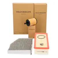 ORIGINAL VW filter set, 3 pieces, Golf 5, 6, Passat B6, Tiguan, Touran, A3 8P, Octavia 2, 1.9/2.0TDI
