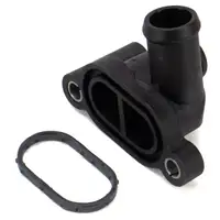 ORIGINAL VW Audi K&uuml;hlmittelflansch + K&uuml;hlmittelregler A4 A5 A6 A7 Q5 Q7 Touareg 3.0 TDI