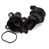ORIGINAL AUDI VW K&uuml;hlmittelflansch + Regelventil + Dichtungen A4 A6 Q5 Q7 Touareg 3.0 TDI