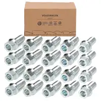 20x ORIGINAL VW Radschraube M14x1,5mm Golf 3 4 5 Passat B3 B4 B5 B6 Polo Touran WHT002437