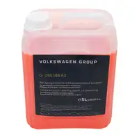5L ORIGINAL VW AUDI SEAT SKODA K&uuml;hlerreiniger K&uuml;hler Reiniger K&uuml;hlsystemreiniger G055188A3
