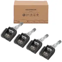 4x ORIGINAL VW Reifendrucksensor Golf 8 Passat B8 Polo 6 Tiguan Touran T5 T6 2N0907251B