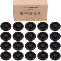 20x ORIGINAL VW Stopfen Abdeckung T&uuml;lle Bodengruppe Unterboden 30x42mm N10226501