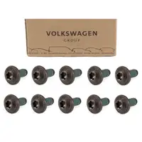 10x ORIGINAL VW Schraube Abgasanlage Golf Passat Polo Tiguan Touareg T6 Up N90737803