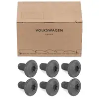 6x ORIGINAL AUDI VW Schraube für Spritzblech Ankerblech Bremsscheibe WHT005227