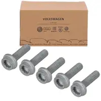 5x ORIGINAL VW Audi Seat Skoda Zylinderschraube mit Innenvielzahn M8x30 N91157202
