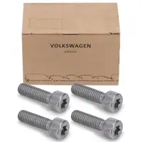 4x ORIGINAL AUDI VW Zylinderschraube Innensechskantkopf M6x20 N10653601