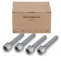4x ORIGINAL VW Schraube Vielzahnschraube Bremssattel M12x1,5x65mm N91168901