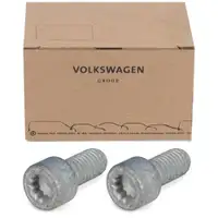2x ORIGINAL Audi VW cylinder screw, internal multi-tooth head, drive shaft M10x20 N 90441103