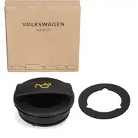 ORIGINAL VW Öleinfüllverschlussdeckel + Dichtung Golf 5 Passat Sharan Touran 1.9/2.0 TDI
