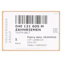 ORIGINAL VW Audi Skoda Seat Zahnriemen Wasserpumpe 1.0/1.2/1.5 TSI TFSI 04E121605M