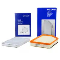 ORIGINAL Volvo Innenraumfilter + Luftfilter S60 II S80 II V60 I V70 III XC60 I XC70 II